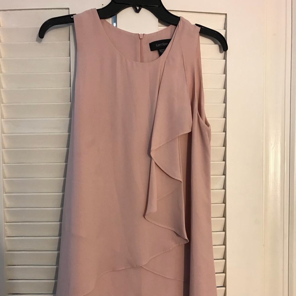 Karen Kane Pink sleeveless blouse